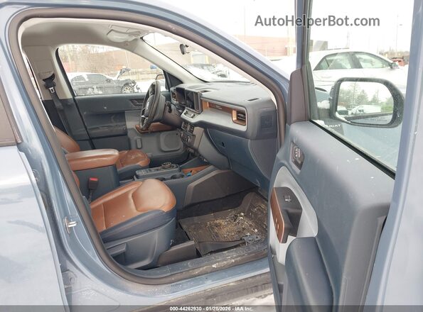 3FTTW8S96RRA56415 2024 FORD MAVERICK Синий Вид салона спереди