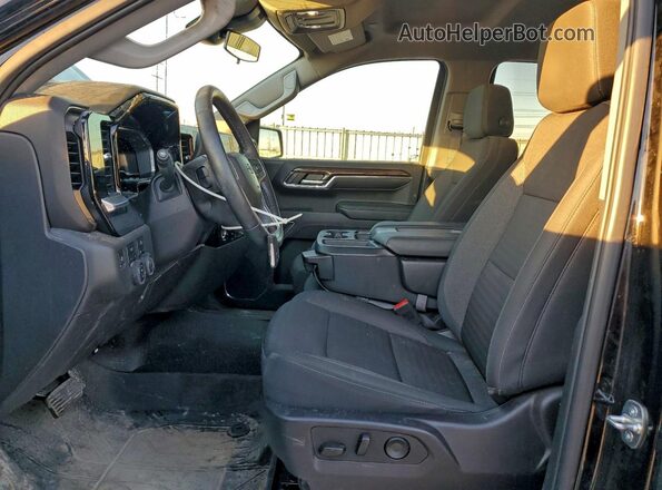 3GCPDEEK7RG435987 2024 CHEVROLET SILVERADO Black Вид салону спереду