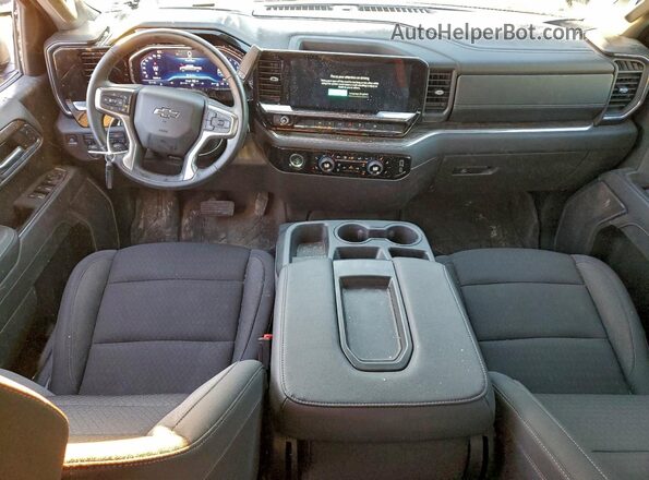 3GCPDEEK7RG435987 2024 CHEVROLET SILVERADO Black Вид панелі приладів