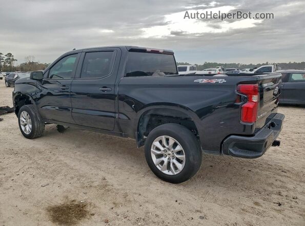 3GCPYBEK2NG204136 2022 CHEVROLET SILVERADO Black უკანა მარცხენა