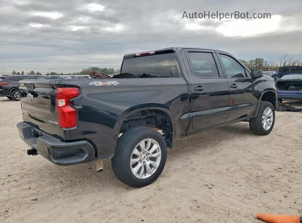 3GCPYBEK2NG204136 2022 CHEVROLET SILVERADO Black უკანა მარჯვენა