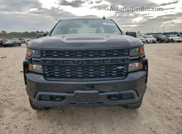 3GCPYBEK2NG204136 2022 CHEVROLET SILVERADO Black წინა ხედი