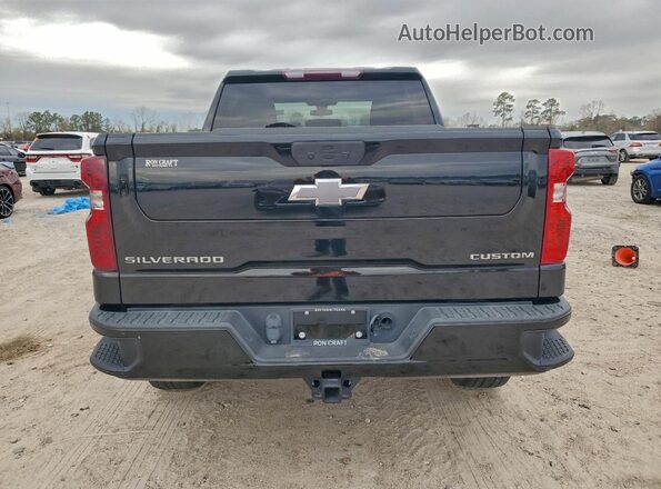 3GCPYBEK2NG204136 2022 CHEVROLET SILVERADO Black უკანა ხედი