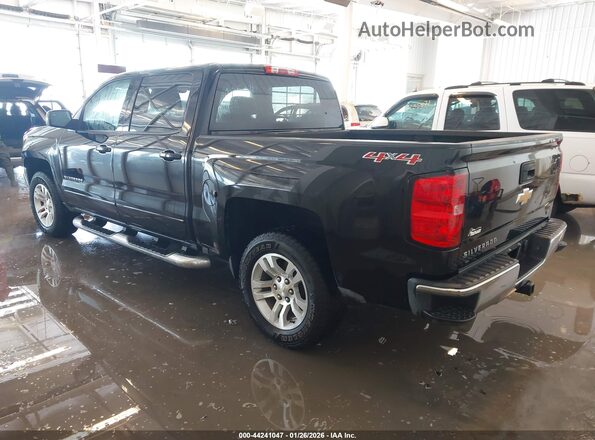 3GCUKREC2HG107528 2017 CHEVROLET SILVERADO Black Trasero izquierdo