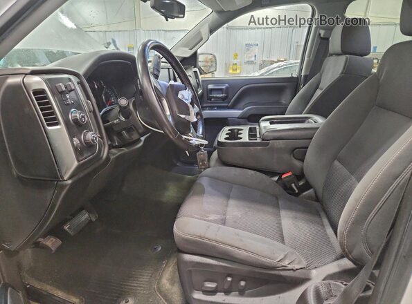 3GCUKREC4JG292431 2018 CHEVROLET SILVERADO White Widok wnętrza z przodu