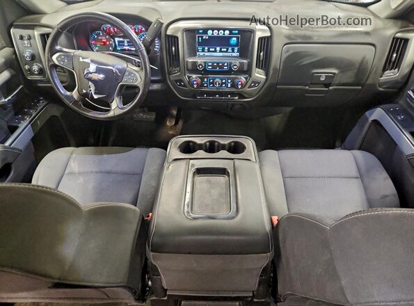 3GCUKREC4JG292431 2018 CHEVROLET SILVERADO White Widok deski rozdzielczej