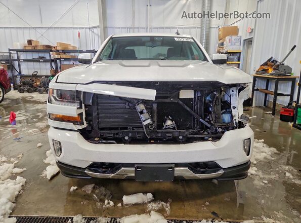 3GCUKREC4JG292431 2018 CHEVROLET SILVERADO White Widok z przodu