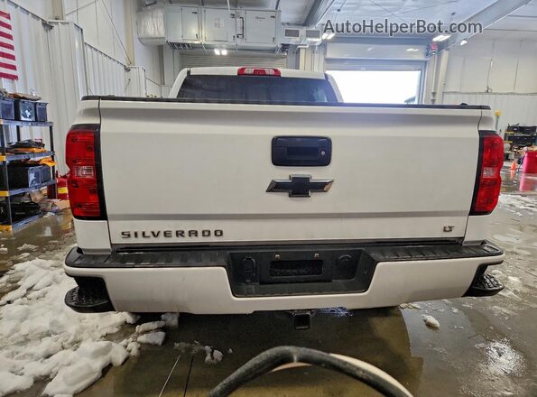 3GCUKREC4JG292431 2018 CHEVROLET SILVERADO White Widok z tyłu