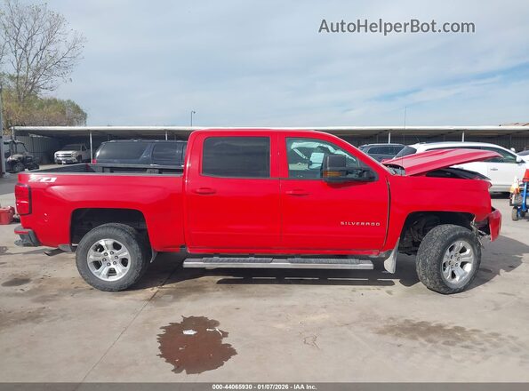 3GCUKREC9JG634830 2018 CHEVROLET SILVERADO Red Սալոնի 360 աստիճան տեսք