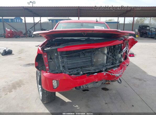 3GCUKREC9JG634830 2018 CHEVROLET SILVERADO Red Սալոնի հետևի տեսք