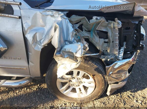 3GCUKSEC2JG394897 2018 CHEVROLET SILVERADO Серебряный Вид спереди