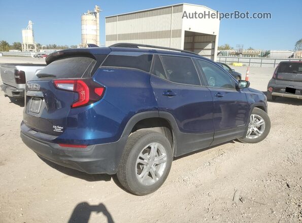 3GKALMEV0NL281111 2022 GMC TERRAIN Blue Задня права чверть