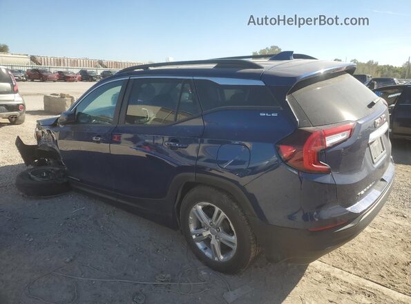3GKALMEV0NL281111 2022 GMC TERRAIN Blue Задня ліва чверть