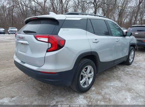 3GKALMEV8NL138889 2022 GMC TERRAIN Gray Հետևի աջ