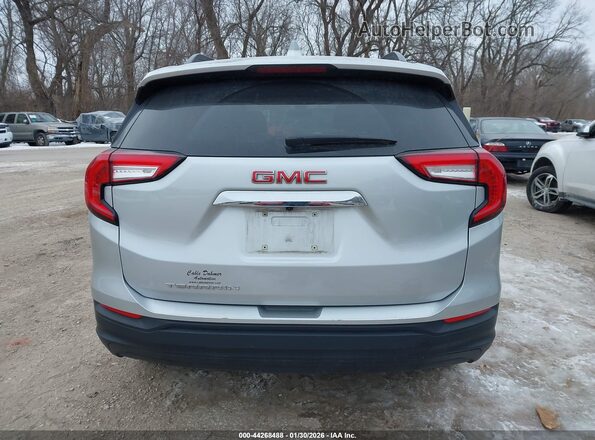 3GKALMEV8NL138889 2022 GMC TERRAIN Gray 