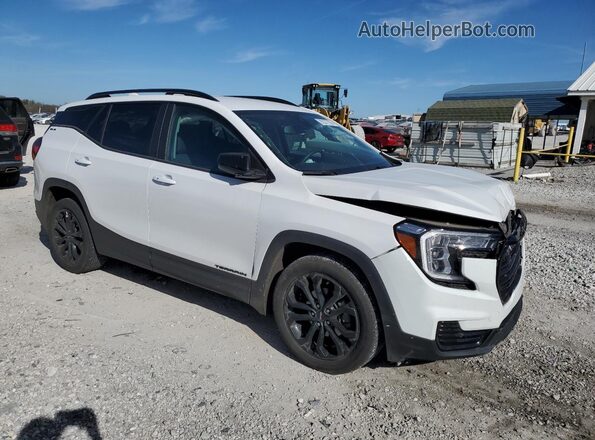 3GKALMEV9NL296335 2022 GMC TERRAIN White Delantero derecho