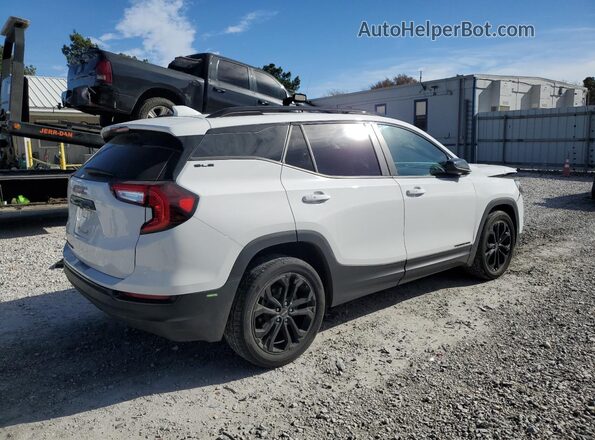 3GKALMEV9NL296335 2022 GMC TERRAIN White Trasero derecho