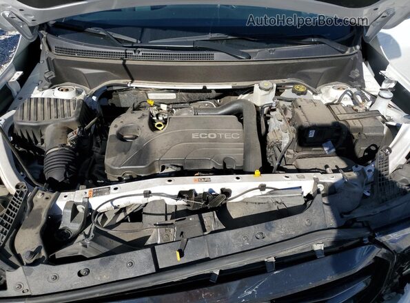 3GKALMEV9NL296335 2022 GMC TERRAIN White Vista del compartimento del motor
