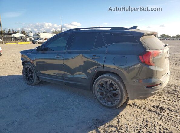 3GKALPEV4ML345604 2021 GMC TERRAIN Gray Задня ліва чверть
