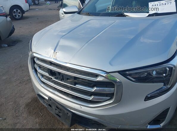 3GKALPEV7ML309518 2021 GMC TERRAIN Silver Front view