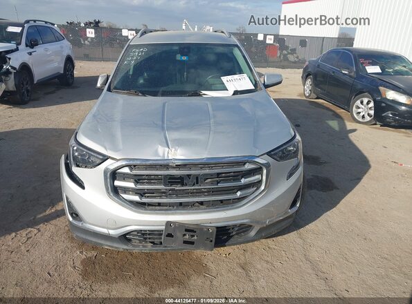 3GKALPEV7ML309518 2021 GMC TERRAIN Silver Instrument cluster view