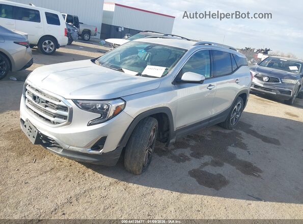 3GKALPEV7ML309518 2021 GMC TERRAIN Silver Front left