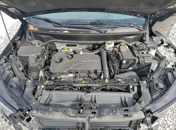 3GKALPEV7NL251685 2022 GMC TERRAIN Черный Вид подкапотного пространства