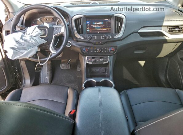 3GKALPEV7NL251685 2022 GMC TERRAIN Черный Вид панели приборов