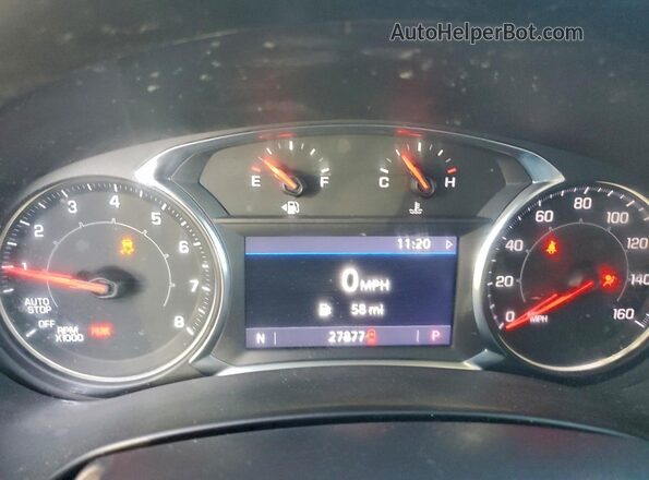 3GKALPEV7NL251685 2022 GMC TERRAIN Черный Вид щитка приборов