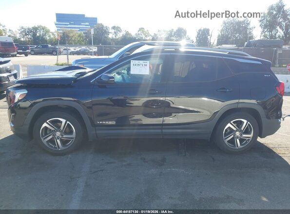 3GKALPEV9LL106774 2020 GMC TERRAIN Black Widok wnętrza z tyłu