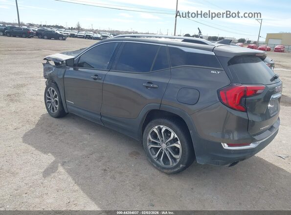 3GKALPEX6KL198572 2019 GMC TERRAIN Gray Tył lewy