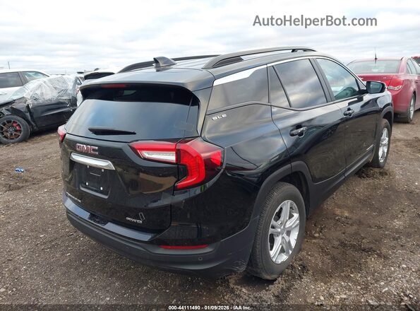 3GKALTEG1PL174521 2023 GMC TERRAIN Черный Задняя правая четверть