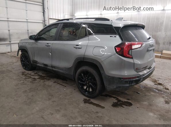 3GKALTEG5PL122468 2023 GMC TERRAIN Gray Задня ліва чверть