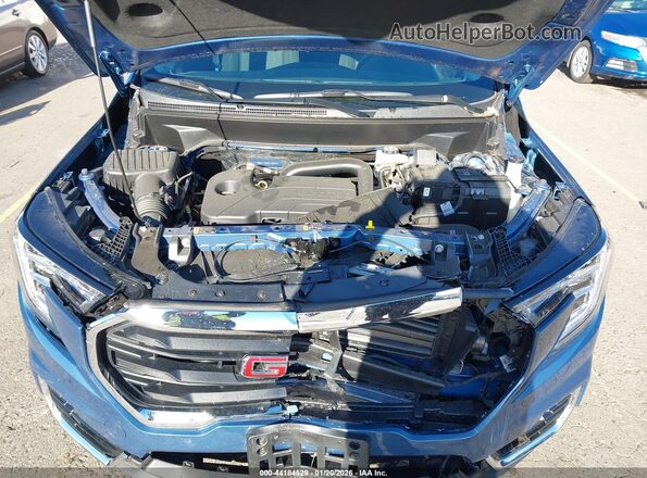 3GKALTEGXRL398549 2024 GMC TERRAIN Blue Вид ззаду