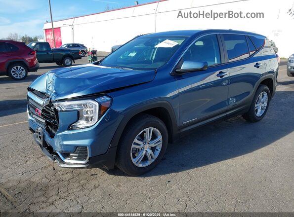 3GKALTEGXRL398549 2024 GMC TERRAIN Blue Передня ліва чверть