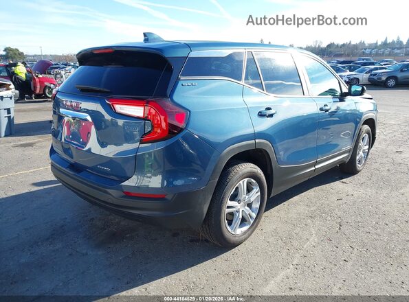 3GKALTEGXRL398549 2024 GMC TERRAIN Blue Задня права чверть