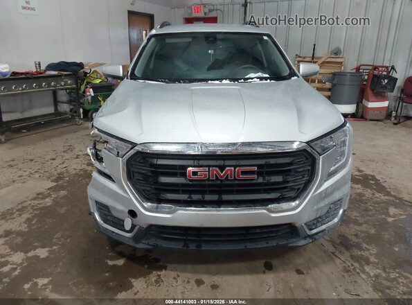 3GKALTEV3NL179876 2022 GMC TERRAIN Silver Instrument cluster view
