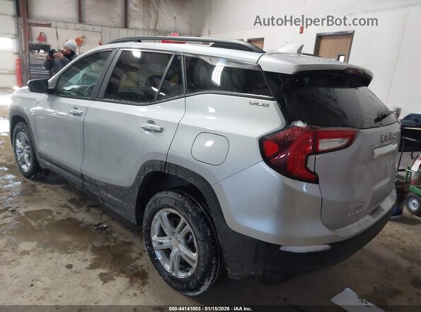 3GKALTEV3NL179876 2022 GMC TERRAIN Silver Rear left