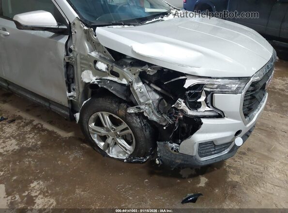 3GKALTEV3NL179876 2022 GMC TERRAIN Silver Front view