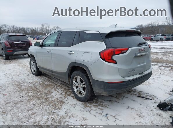 3GKALTEVXJL387733 2018 GMC TERRAIN Silver 
