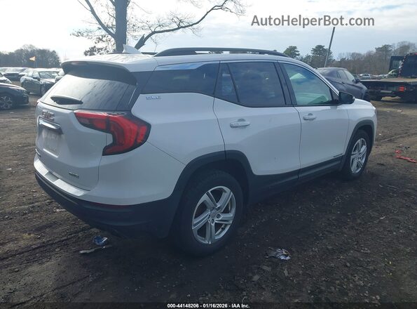 3GKALTEX8JL322588 2018 GMC TERRAIN White Trasero derecho