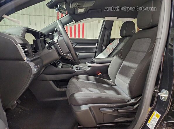 3GKALUEG1SL311410 2025 GMC TERRAIN Black Вид салону спереду