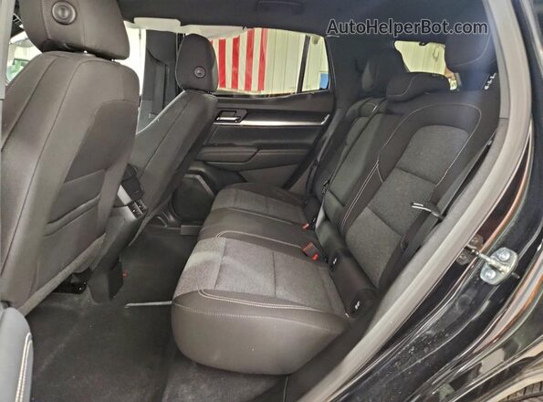 3GKALUEG1SL311410 2025 GMC TERRAIN Black Вид задньої частини салону
