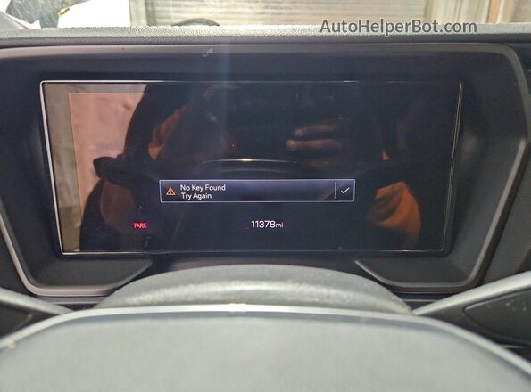 3GKALUEG1SL311410 2025 GMC TERRAIN Black Вид щитка приладів