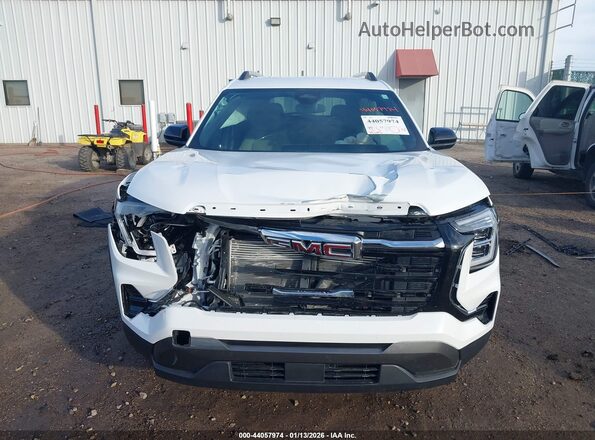 3GKALUEG2SL291216 2025 GMC TERRAIN White Instrument cluster view