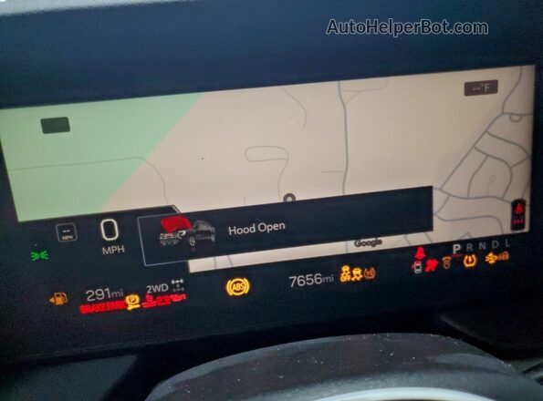 3GKALUEG4SL236198 2025 GMC TERRAIN Синий Вид щитка приборов