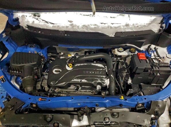 3GKALUEG4SL236198 2025 GMC TERRAIN Синий Вид подкапотного пространства