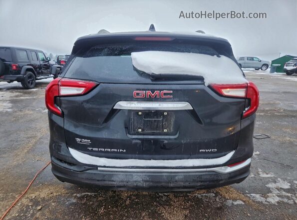 3GKALVEG4RL160336 2024 GMC TERRAIN Black Widok z tyłu