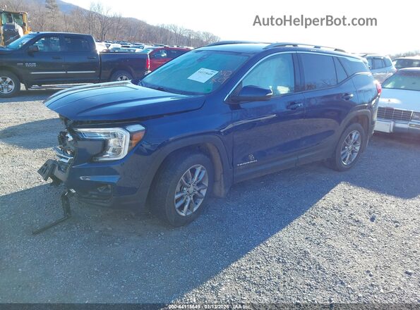 3GKALVEV2NL167827 2022 GMC TERRAIN Blue Przód lewy
