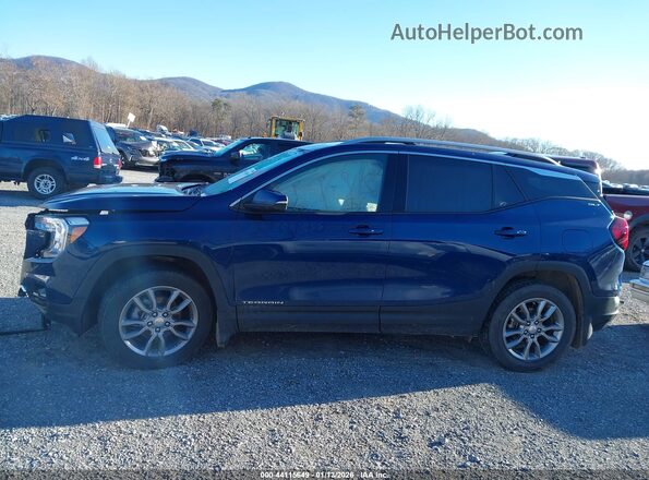 3GKALVEV2NL167827 2022 GMC TERRAIN Blue Widok wnętrza z tyłu